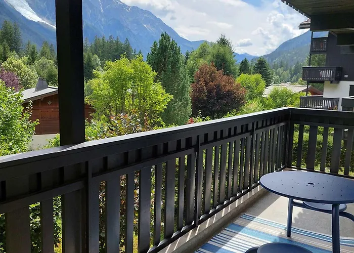 2 Pieces Vue Mont Blanc Avec Balcon - Chamonix, Animaux Acceptes - Fr-1-517-19 شقة شامونكس